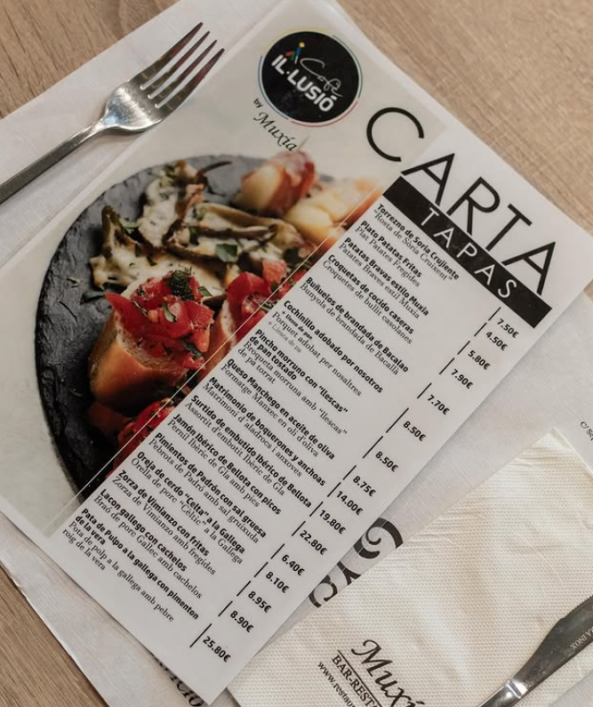 Los platillos de nuestra carta os dejarán sin palabras