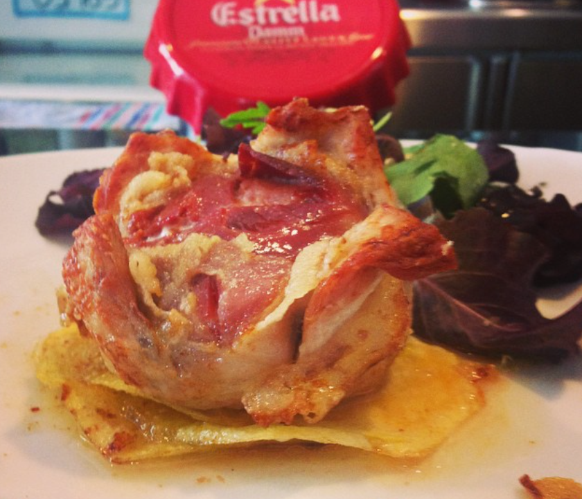 Restaurant Muxia.La esencia del cerdo en el paladar